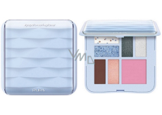 Pupa Wave Trousse make-up kazeta pro líčení očí a obličeje 002 Light Blue 8 g