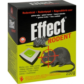 Effect Rodent měkká návnada na hubení hlodavců 250 g