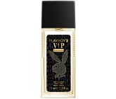 Playboy Vip Black Edition for Him parfémovaný deodorant sklo pro muže 75 ml