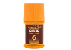 Nubian OF6 Brtakaroten voděodolný olej na opalování 60 ml