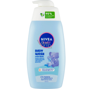 Nivea Baby jemný sprchový gel pro děti 450 ml