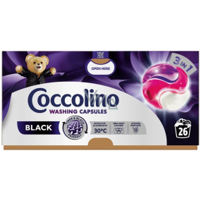 Coccolino Care Black kapsle na praní na černé prádlo 26 dávek