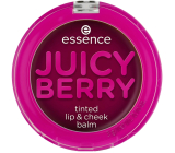 Essence Juicy Berry balzám na rty a tváře 3 g