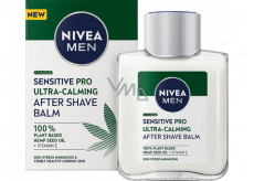 Nivea Men Sensitive Pro balzám po holení s konopím pro muže 100 ml