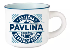 Albi Espresso hrneček Pavlína - Báječná, rozdává radost na každém kroku 45 ml