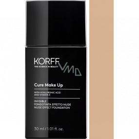 Korff Cure Make Up Invisible Nude Effect Foundation neviditelný make-up 02 Almond 30 ml