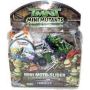 TMNT Želvy Ninja Mini Moto-Slider figurka s bojovým autem 1 kus různé druhy, doporučený věk 4+