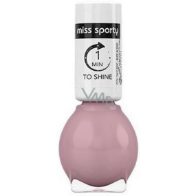 Miss Sporty 1 Min to Shine lak na nehty 122 starorůžový 7 ml