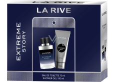 La Rive Extreme Story toaletní voda 100 ml + sprchový gel 100 ml, dárková sada pro muže