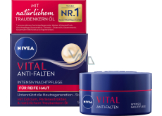 Nivea Vital posilující noční krém proti vráskám 50 ml