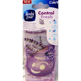 Ambi Pur Car Control Fresh Lavender osvěžovač vzduchu závěsný 1 kus