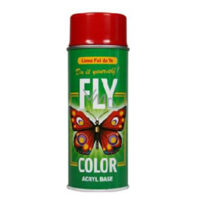 Color Works Fly Color RAL akrylátová barva sprej 3000 Ohnivě červená 400 ml