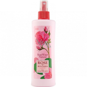 Rose of Bulgaria Přírodní růžová voda pro všechny typy pleti ve spreji 230 ml