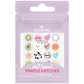 Essence Spot Squad Pimple Patches náplasti na pupínky 32 kusů