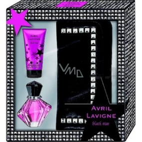 Avril Lavigne Black Star parfémovaná voda 30 ml + tělové mléko 50 ml kabelka, dárková sada