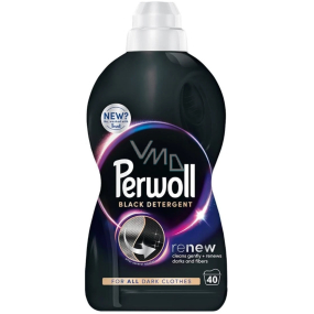 Perwoll Renew Black Detergent Dark Bloom prací gel na černé a tmavé oblečení 40 dávek 2 l