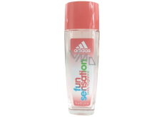 Adidas Fun Sensation parfémovaný deodorant sklo pro ženy 75 ml