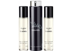 Chanel Bleu de Chanel parfémovaná voda pro muže 3 x 20 ml komplet, sada