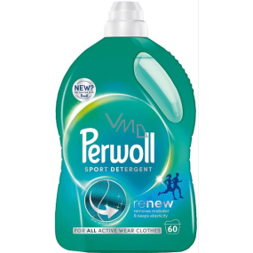 Perwoll Renew Sport prací gel pro umělá vlákna a sportovní oblečení 60 dávek 3 l