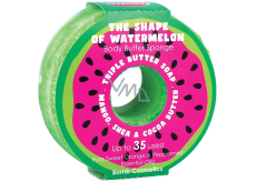 Bomb Cosmetics The Shape of Watermelon Donut přírodní sprchová masážní koupelová houba s vůní 165 g