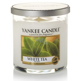 Yankee Candle White Tea - Bílý čaj vonná svíčka Décor malý 198 g