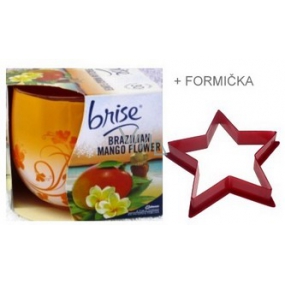 Glade Brazilské mango vonná svíčka ve skle, doba hoření až 30 hodin 120 g