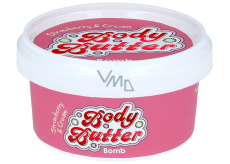 Bomb Cosmetics Krémové jahodové tělové máslo 210 ml