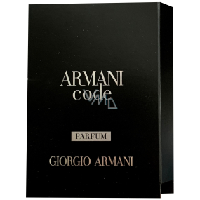 Giorgio Armani Code Le Parfum Homme parfém pro muže 1,2 ml s rozprašovačem, vialka