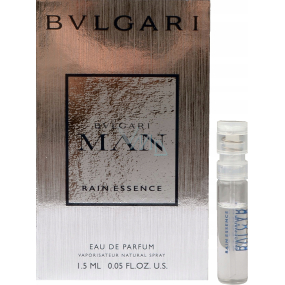 Bvlgari Man Rain Essence parfémovaná voda pro muže 1,5 ml s rozprašovačem, vialka