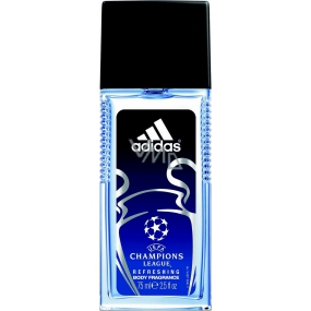 Adidas Champions League parfémovaný deodorant sklo pro muže 75 ml