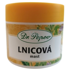 Dr. Popov Lnicová mast na akne, lupenku, plísně, ekzém 50 ml