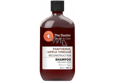 The Doctor Health & Care Panthenol + Apple Vinegar Reconstruction regenerační šampon pro poškozené vlasy 355 ml