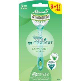 Wilkinson Xtreme 3 My Intuition Comfort Sensitive holicí strojek pro ženy 4 kusy