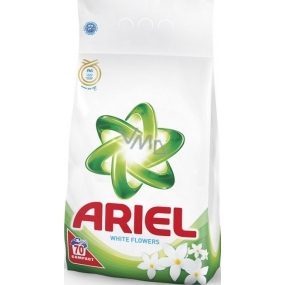 Ariel White Flowers prací prášek 70 dávek 4,9 kg