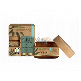 Bielenda CBD Cannabidiol hydratačně-zklidňující pleťový krém denní/noční 50 ml