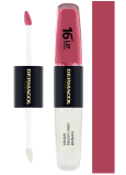 Dermacol 16H Lip Colour 2v1 dlouhotrvající barva na rty a lesk 35 2 x 4 ml