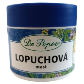 Dr. Popov Lopuchová mast na problematickou pokožku celého těla 50 ml