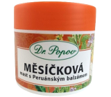 Dr. Popov Měsíčková mast s peruánským balzámem na jizvy, otlaky, mozoly na unavené nohy, dýchání 50 ml