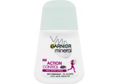 Garnier Mineral Action Control kuličkový deodorant bez alkoholu roll-on pro ženy 50 ml