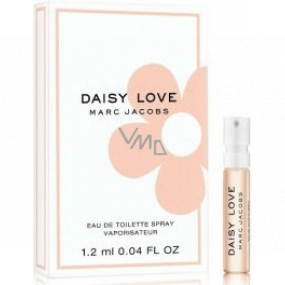 Marc Jacobs Daisy Love toaletní voda pro ženy 1,2 ml s rozprašovačem, vialka