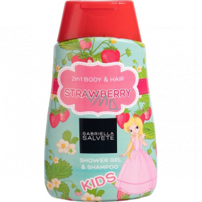 Gabriella Salvete Kids Strawberry 2v1 sprchový gel a šampon na vlasy pro děti 300 ml