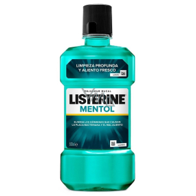 Listerine Mentol ústní voda s esenciálními oleji 500 ml