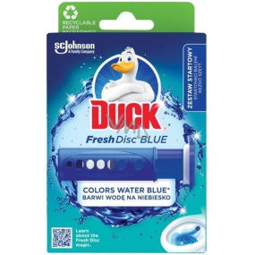 Duck Fresh Discs Blue WC gel pro hygienickou čistotu a svěžest Vaší toalety 36 ml