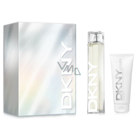 DKNY Donna Karan Woman Energizing parfémovaná voda 100 ml + tělové mléko 100 ml, dárková sada pro ženy