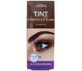 Joanna Tint Krémová barva na obočí a řasy 3.0 hnědá 15 ml