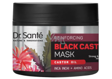 Dr. Santé Black Castor Oil Reinforcing maska pro obnovu struktury vlasů 300 ml