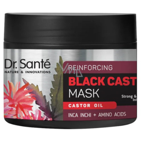 Dr. Santé Black Castor Oil Reinforcing maska pro obnovu struktury vlasů 300 ml