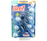 Bref Premium Water Signs 4 Pisces WC blok pro hygienickou čistotu a svěžest Vaší toalety, zbarvuje vodu  3 x 50 g