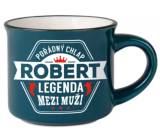 Albi Espresso hrneček Robert - Pořádný chlap, legenda mezi muži 45 ml