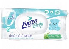 Linteo Baby Aloe Vera vlhčené ubrousky pro děti 80 kusů